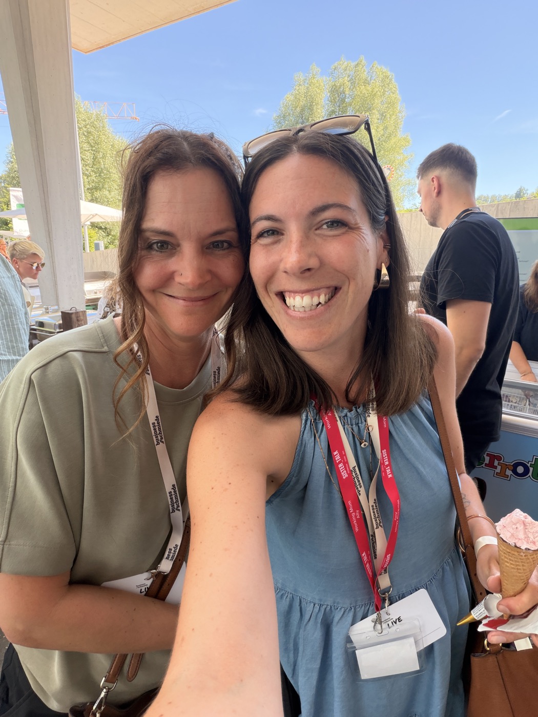Marie Murer bei einem Born For More Community-Event